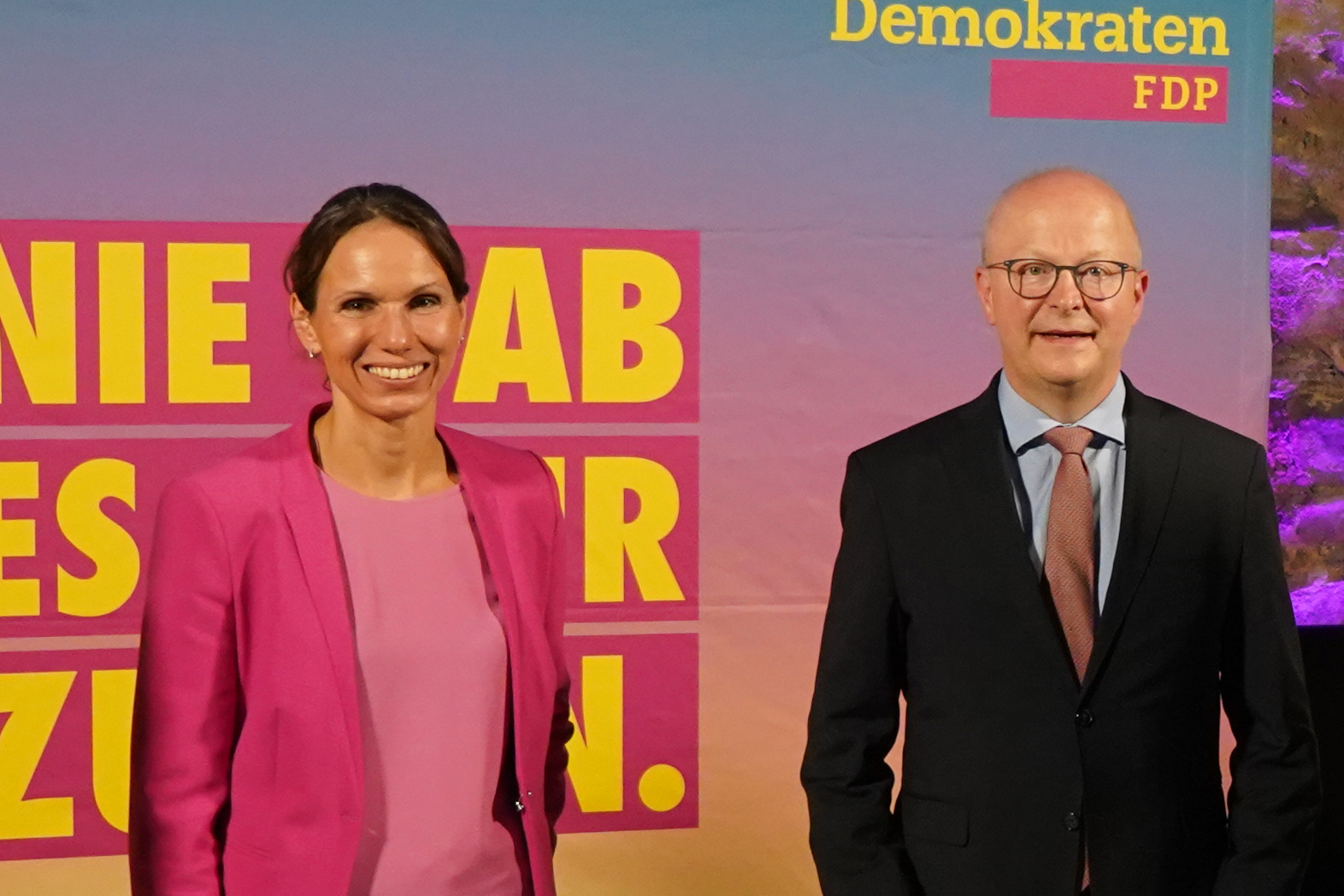 Judith Skudelny und Michael Theurer
